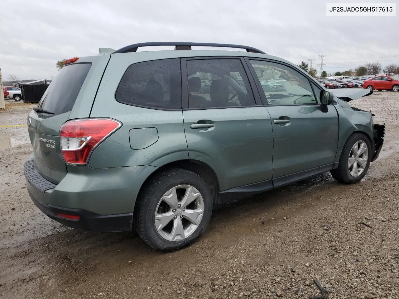 2016 Subaru Forester 2.5I Premium VIN: JF2SJADC5GH517615 Lot: 78751104