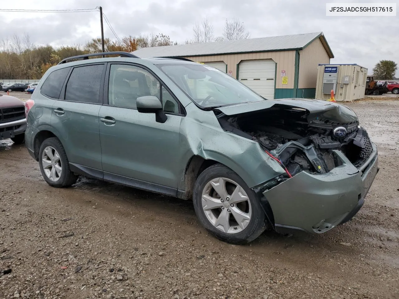 2016 Subaru Forester 2.5I Premium VIN: JF2SJADC5GH517615 Lot: 78751104