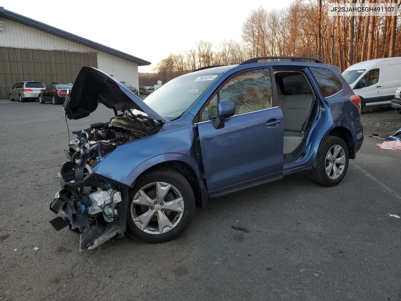 2016 Subaru Forester 2.5I Limited VIN: JF2SJAHC5GH491107 Lot: 79836254