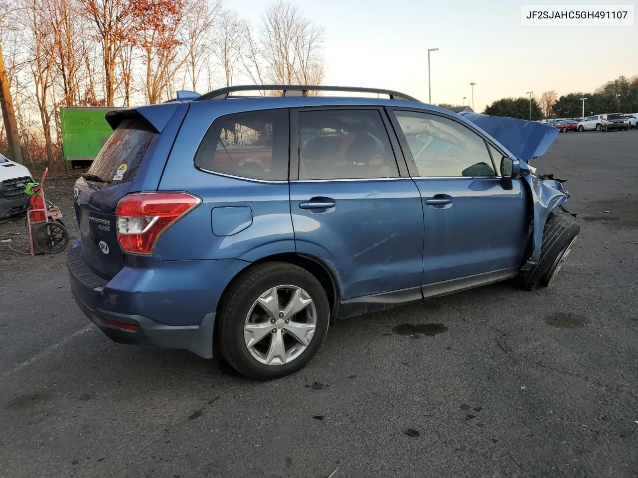 2016 Subaru Forester 2.5I Limited VIN: JF2SJAHC5GH491107 Lot: 79836254