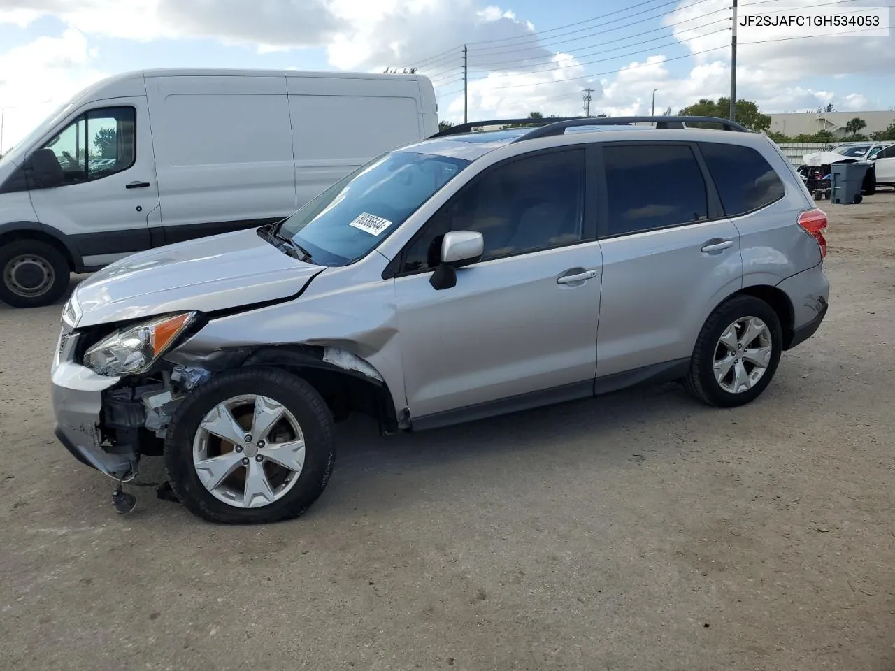 2016 Subaru Forester 2.5I Premium VIN: JF2SJAFC1GH534053 Lot: 80386644