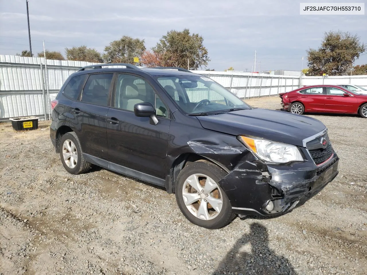 2016 Subaru Forester 2.5I Premium VIN: JF2SJAFC7GH553710 Lot: 80571914