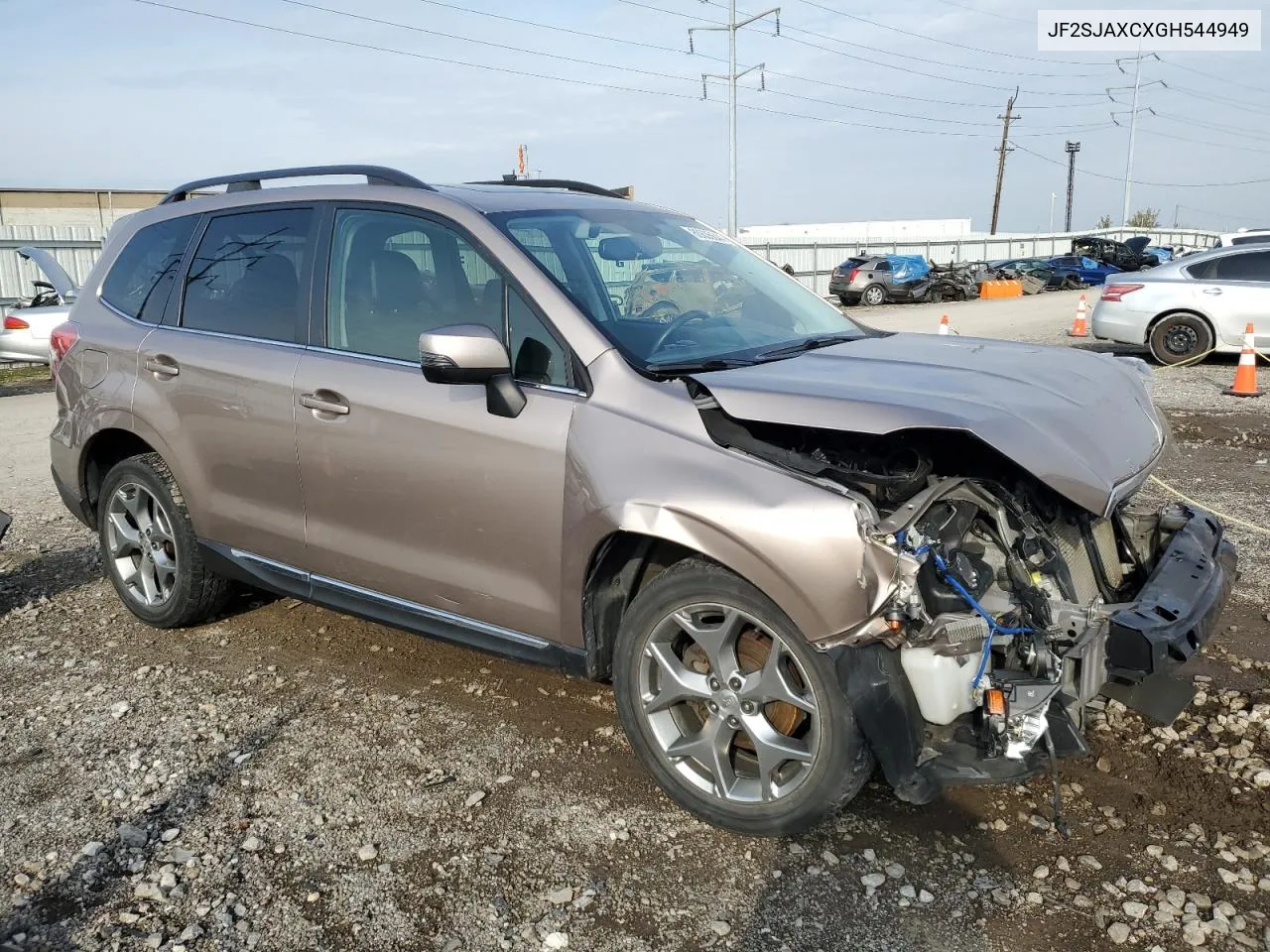 2016 Subaru Forester 2.5I Touring VIN: JF2SJAXCXGH544949 Lot: 80635644