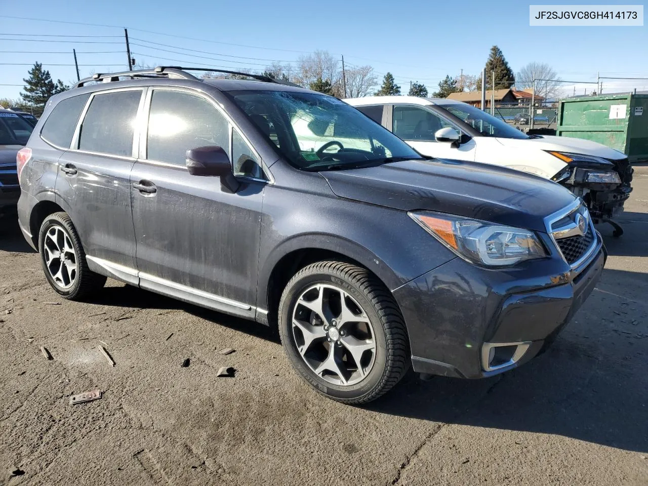 2016 Subaru Forester 2.0Xt Touring VIN: JF2SJGVC8GH414173 Lot: 80712594