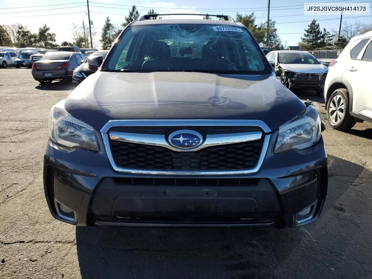 2016 Subaru Forester 2.0Xt Touring VIN: JF2SJGVC8GH414173 Lot: 80712594