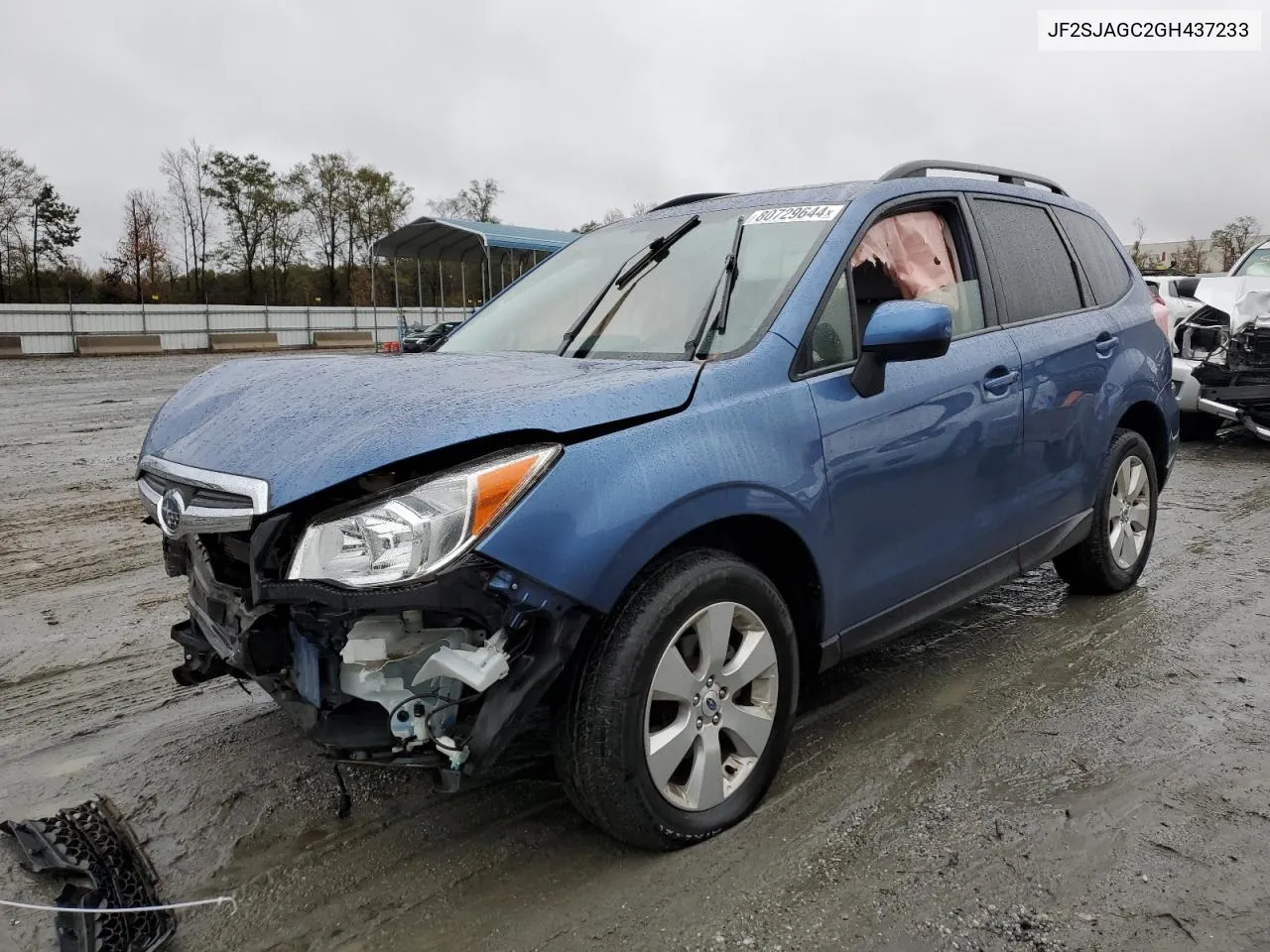 2016 Subaru Forester 2.5I Premium VIN: JF2SJAGC2GH437233 Lot: 80729644