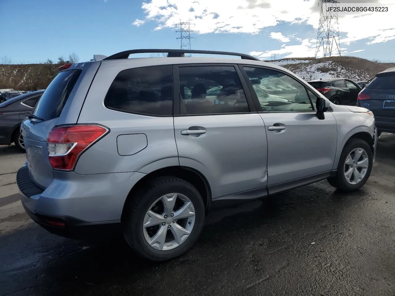 2016 Subaru Forester 2.5I Premium VIN: JF2SJADC8GG435223 Lot: 80784714