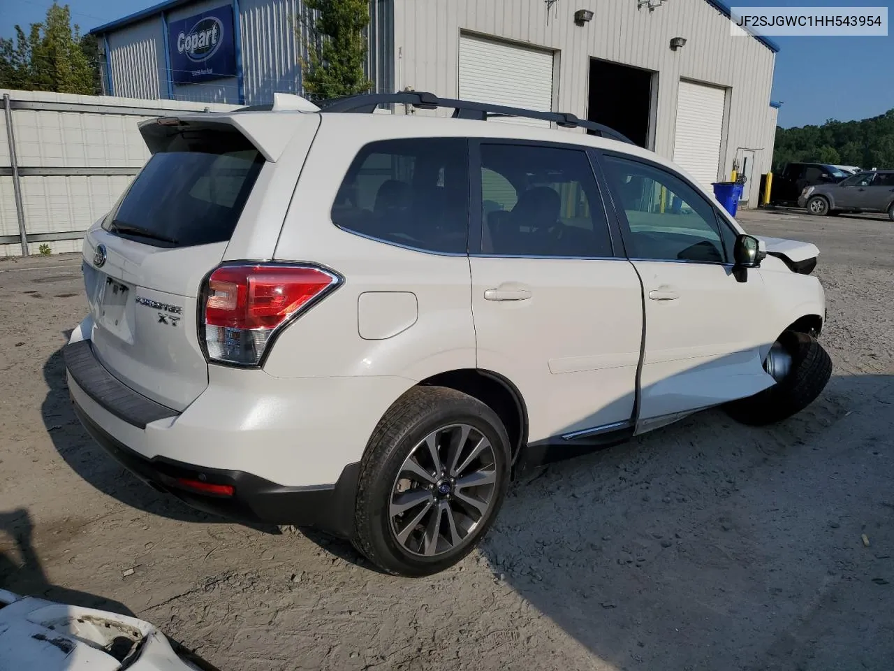 JF2SJGWC1HH543954 2017 Subaru Forester 2.0Xt Touring