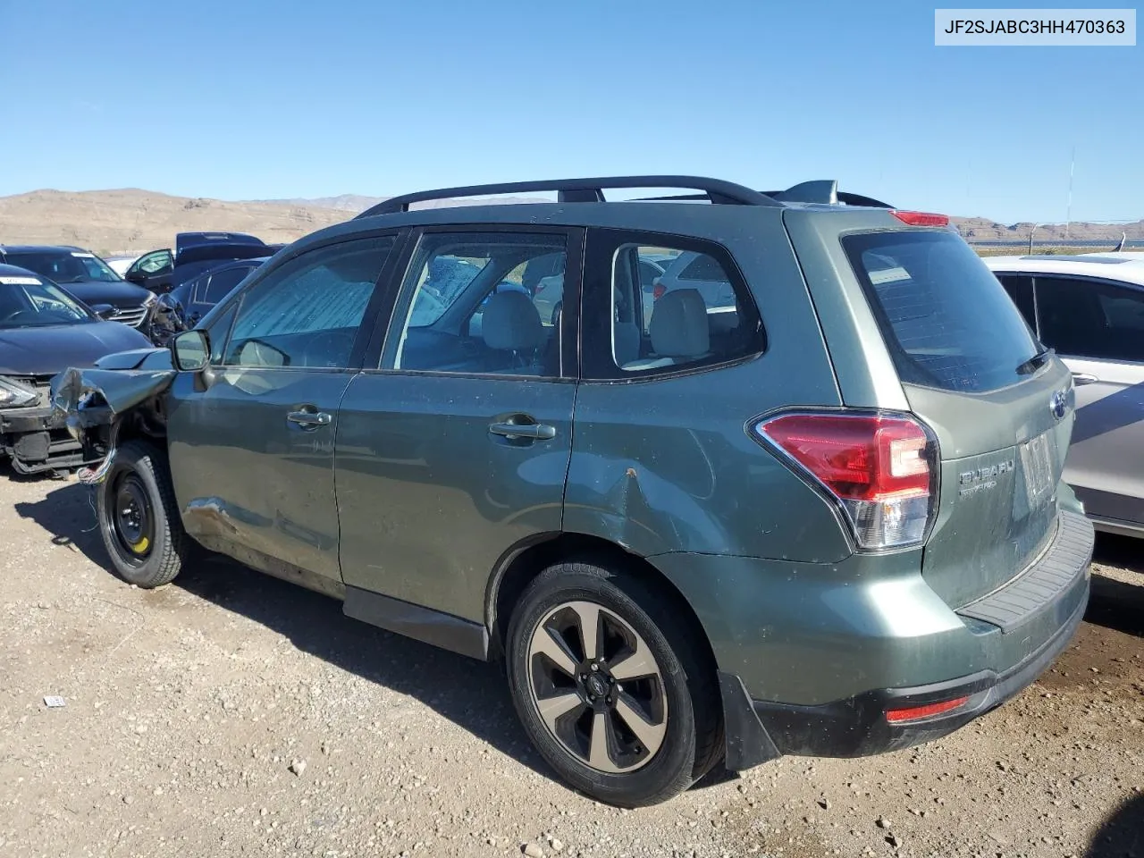 2017 Subaru Forester 2.5I VIN: JF2SJABC3HH470363 Lot: 52240814