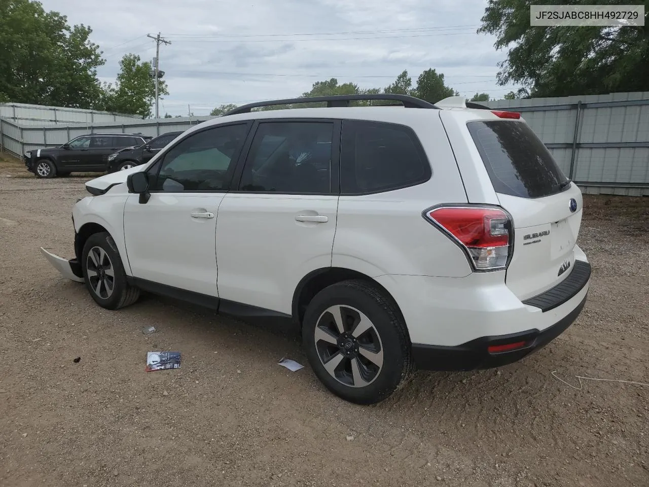 2017 Subaru Forester 2.5I VIN: JF2SJABC8HH492729 Lot: 61709384