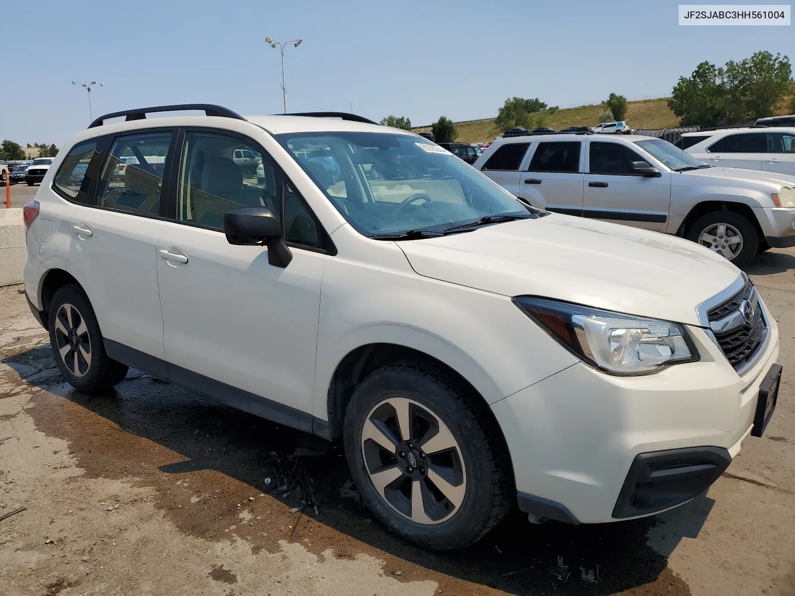 2017 Subaru Forester 2.5I VIN: JF2SJABC3HH561004 Lot: 65229244