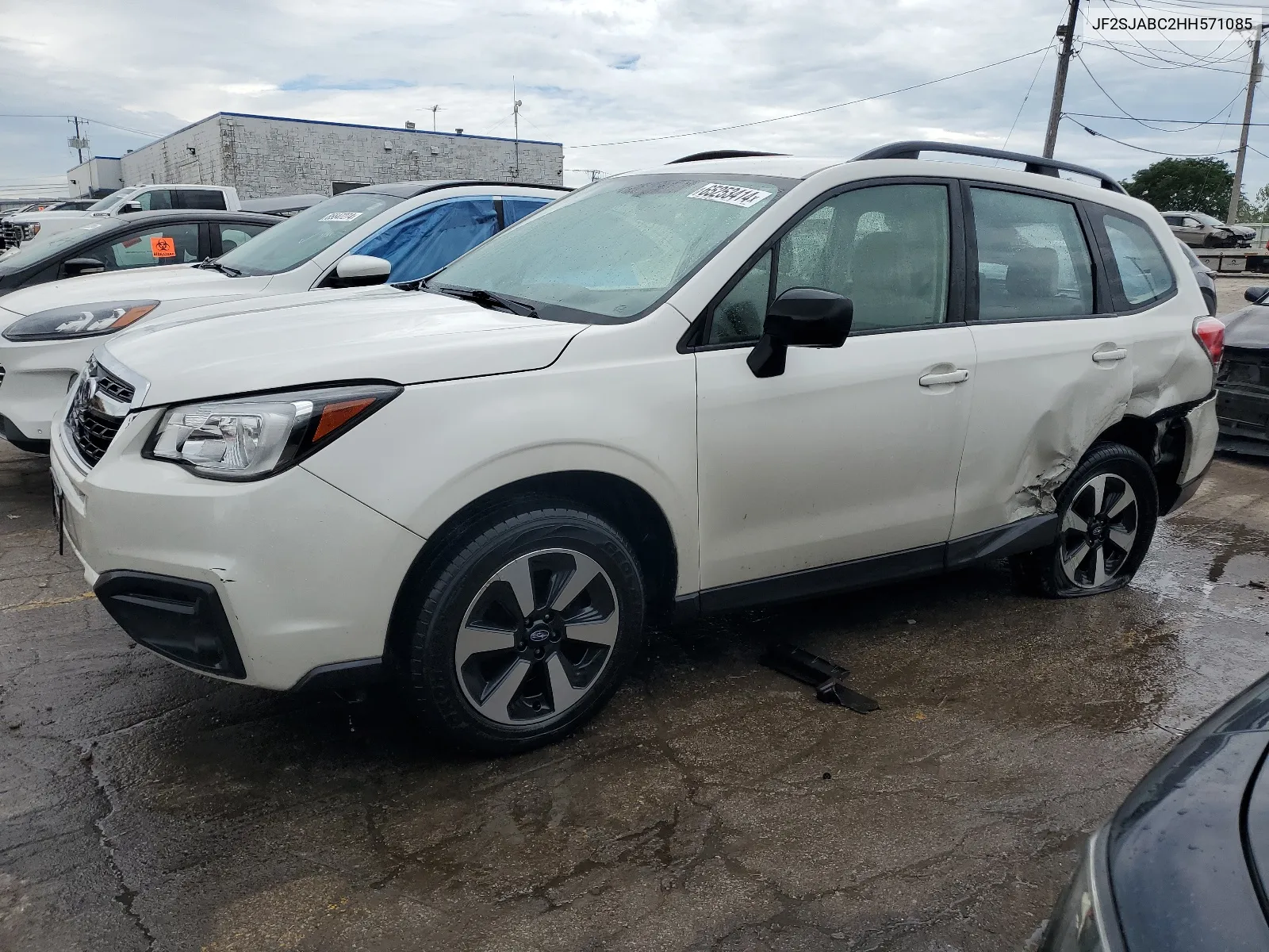 2017 Subaru Forester 2.5I VIN: JF2SJABC2HH571085 Lot: 65253414