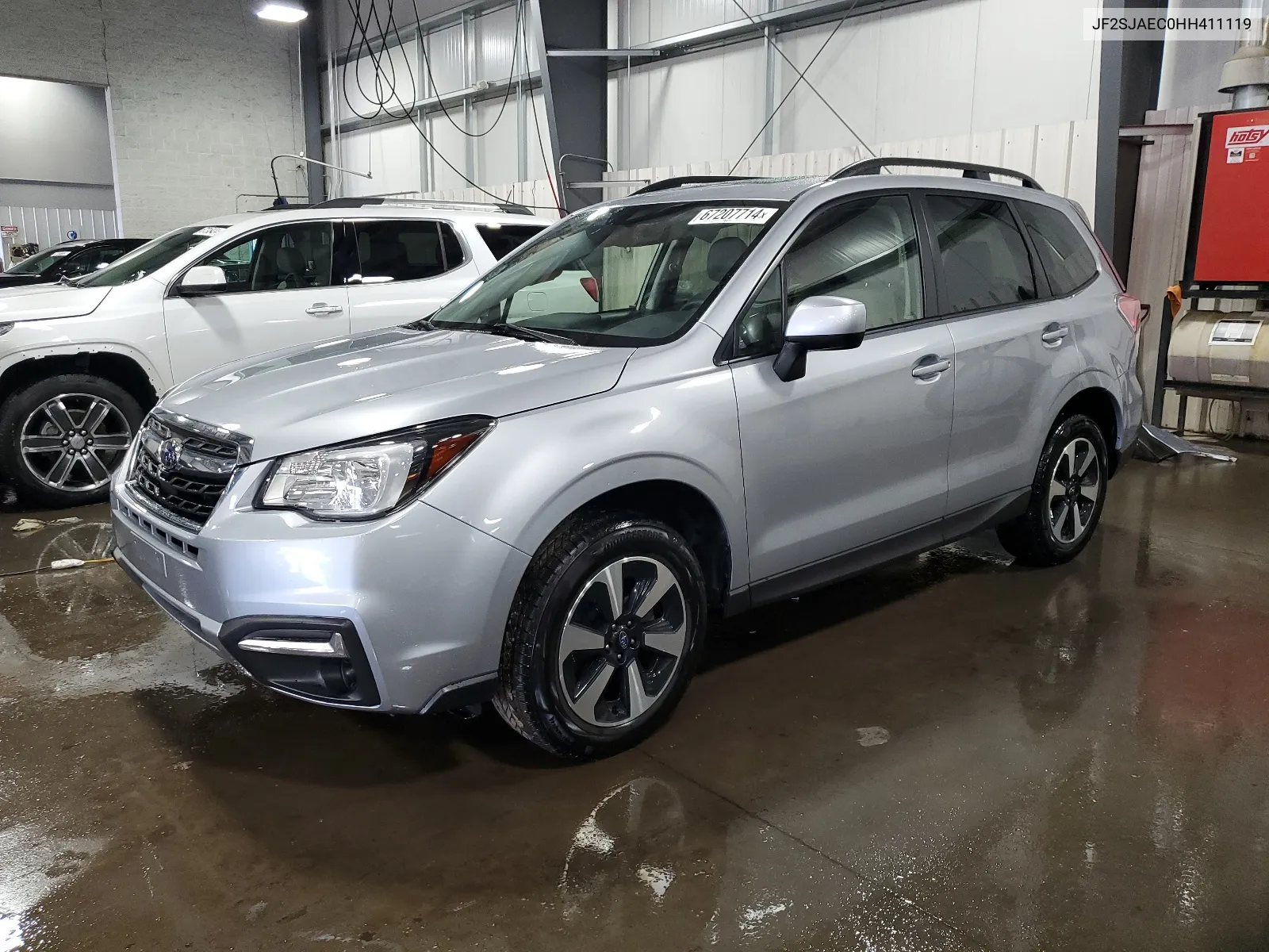 2017 Subaru Forester 2.5I Premium VIN: JF2SJAEC0HH411119 Lot: 67207714