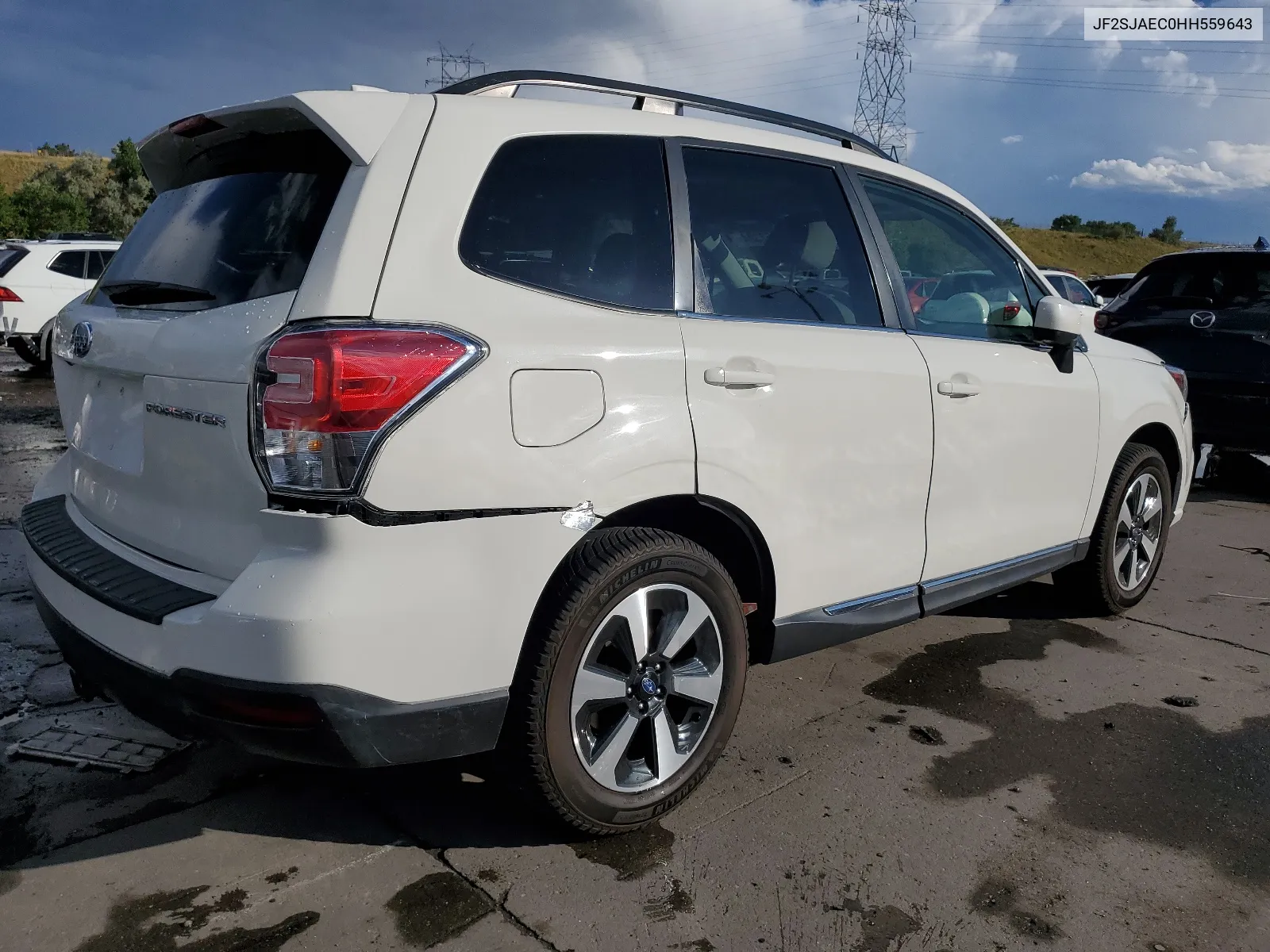 2017 Subaru Forester 2.5I Premium VIN: JF2SJAEC0HH559643 Lot: 68362304