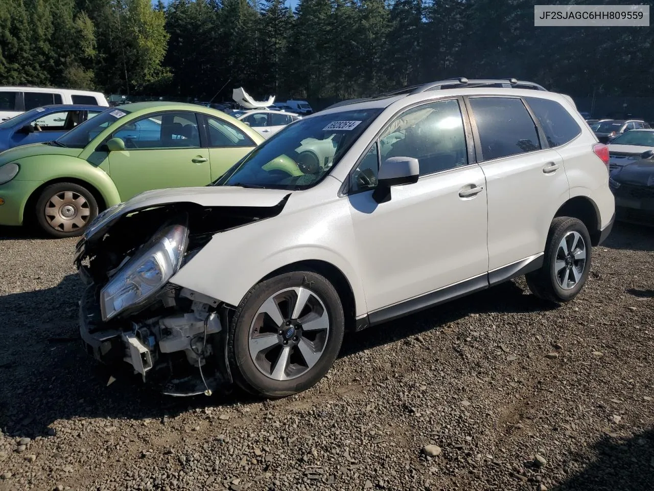 2017 Subaru Forester 2.5I Premium VIN: JF2SJAGC6HH809559 Lot: 69282614