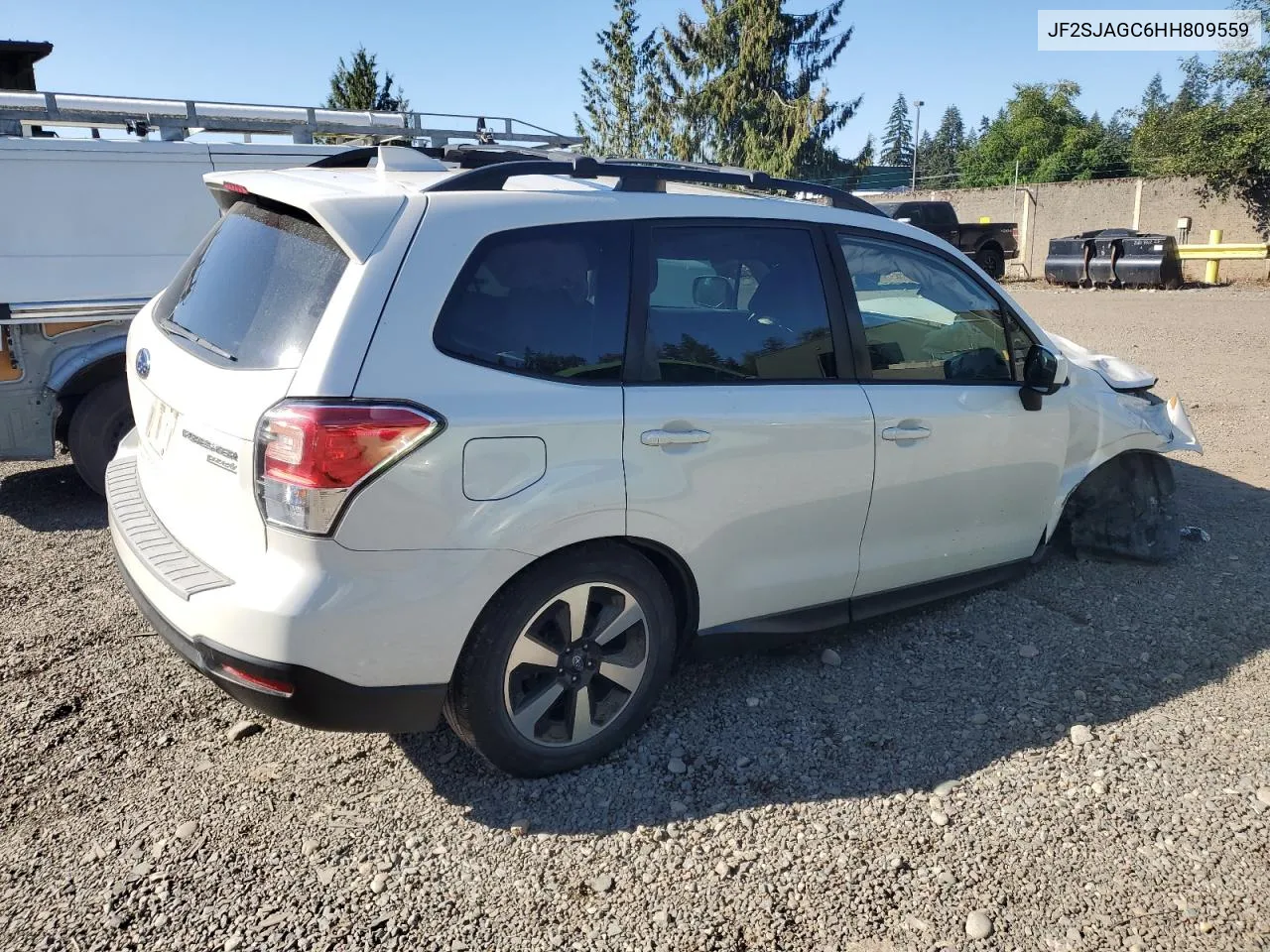 2017 Subaru Forester 2.5I Premium VIN: JF2SJAGC6HH809559 Lot: 69282614