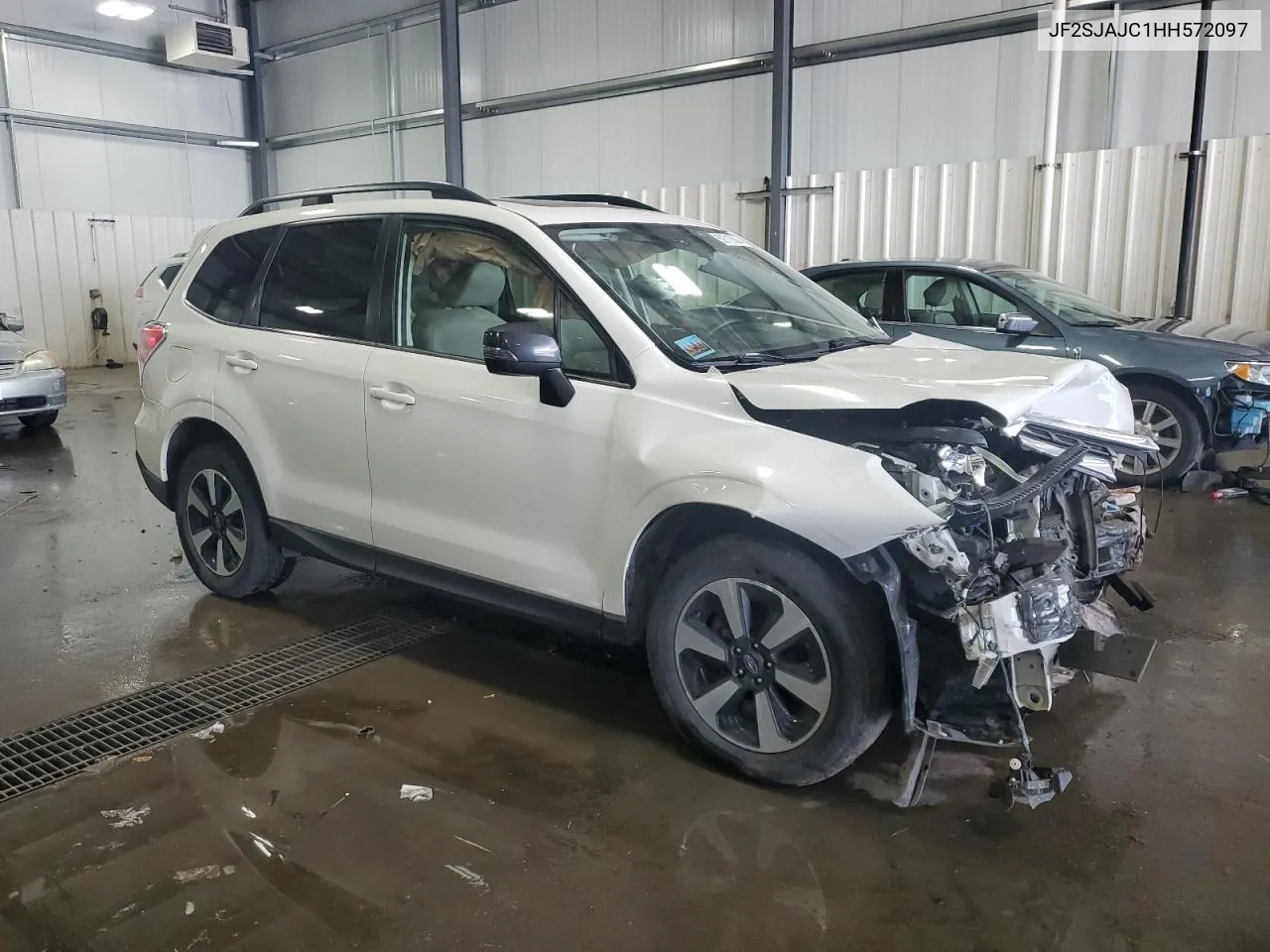 JF2SJAJC1HH572097 2017 Subaru Forester 2.5I Limited