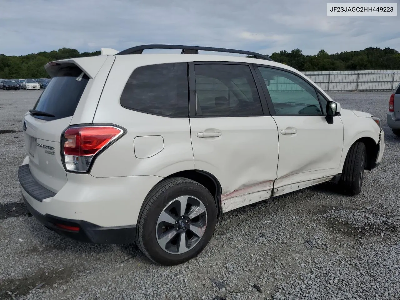 2017 Subaru Forester 2.5I Premium VIN: JF2SJAGC2HH449223 Lot: 69718104