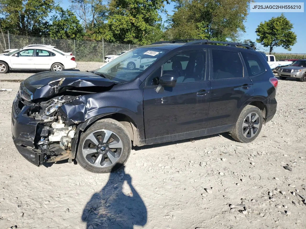 2017 Subaru Forester 2.5I Premium VIN: JF2SJAGC2HH556210 Lot: 69798324