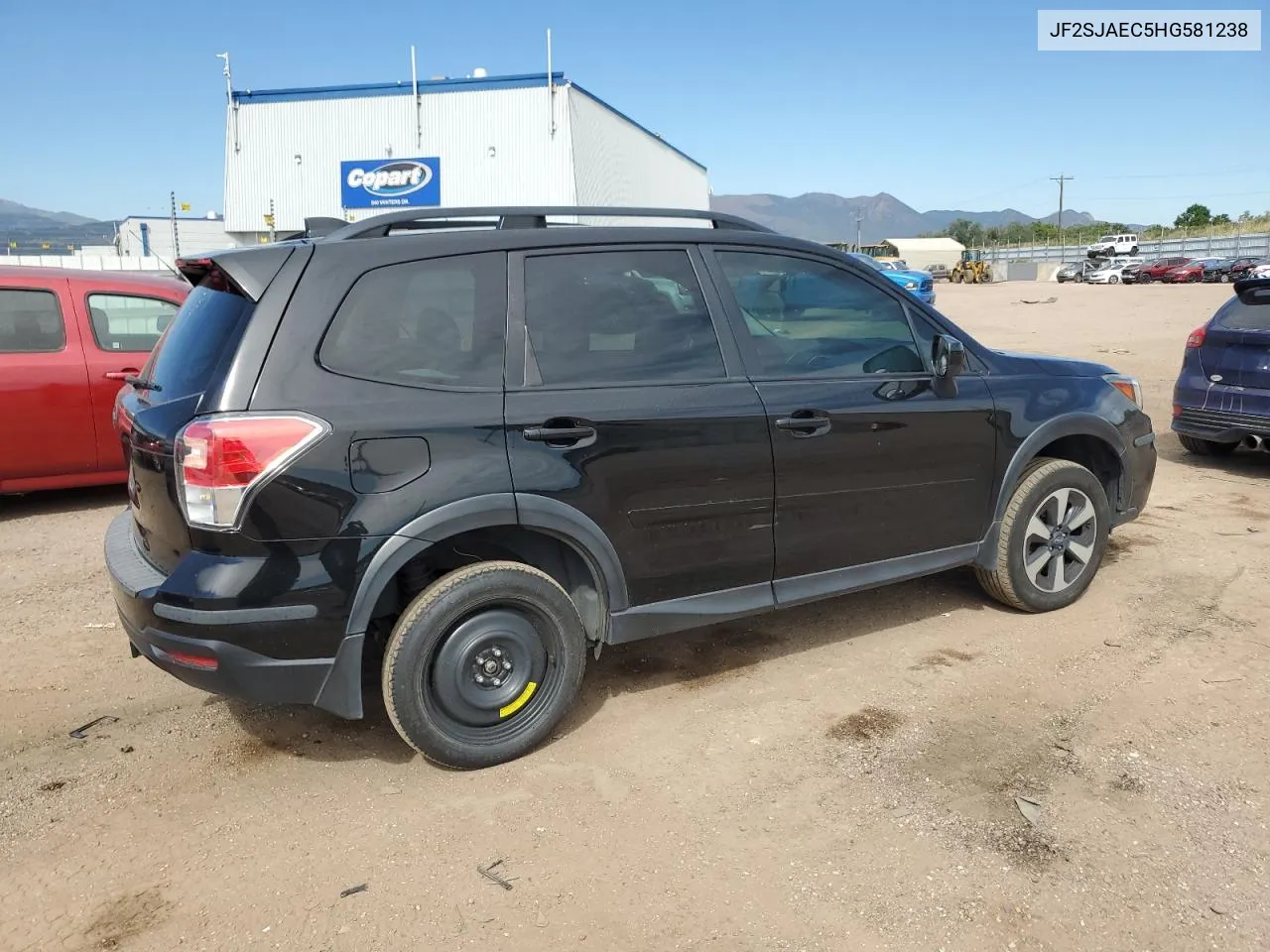 2017 Subaru Forester 2.5I Premium VIN: JF2SJAEC5HG581238 Lot: 70213524