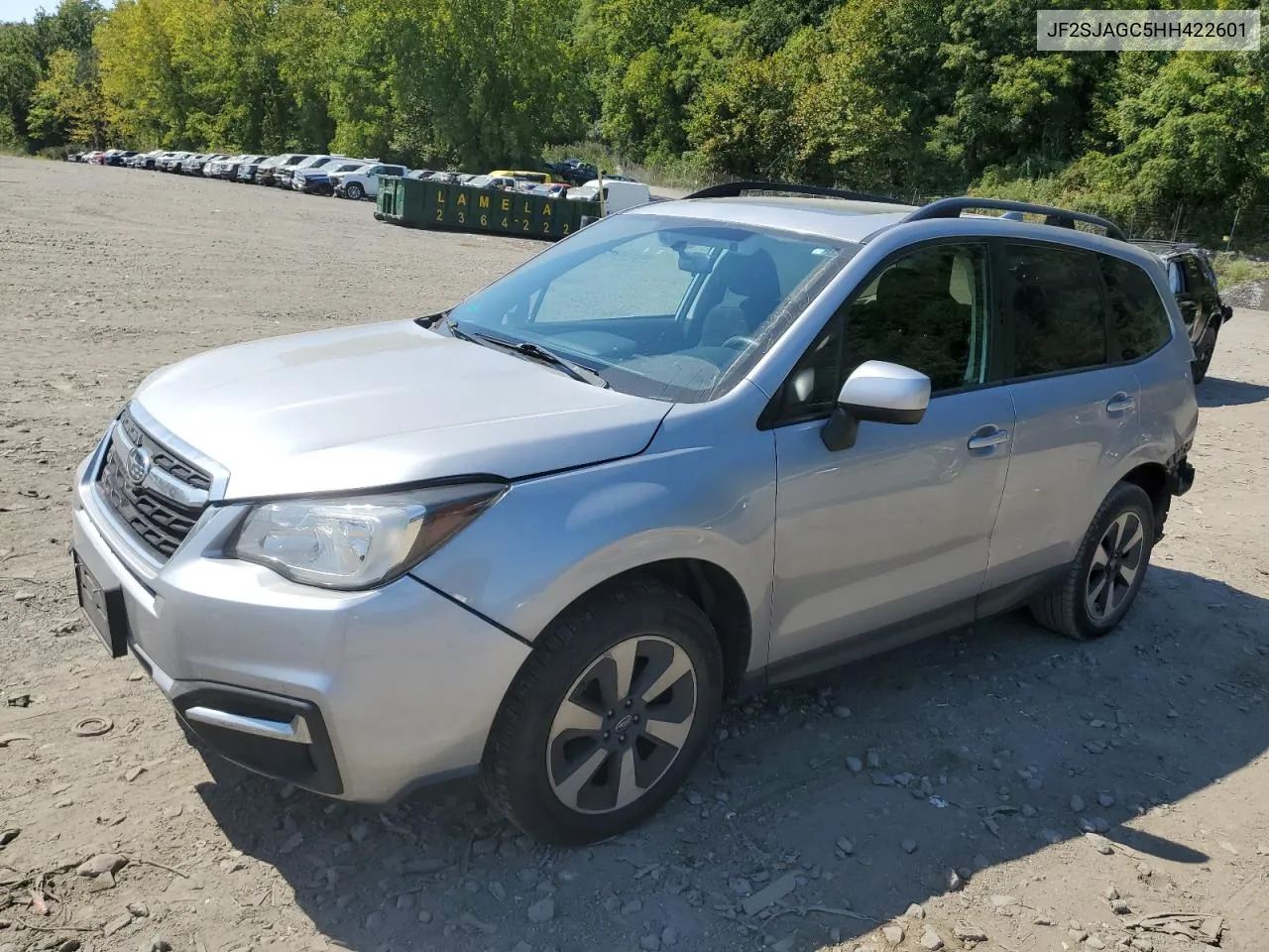 2017 Subaru Forester 2.5I Premium VIN: JF2SJAGC5HH422601 Lot: 70283864