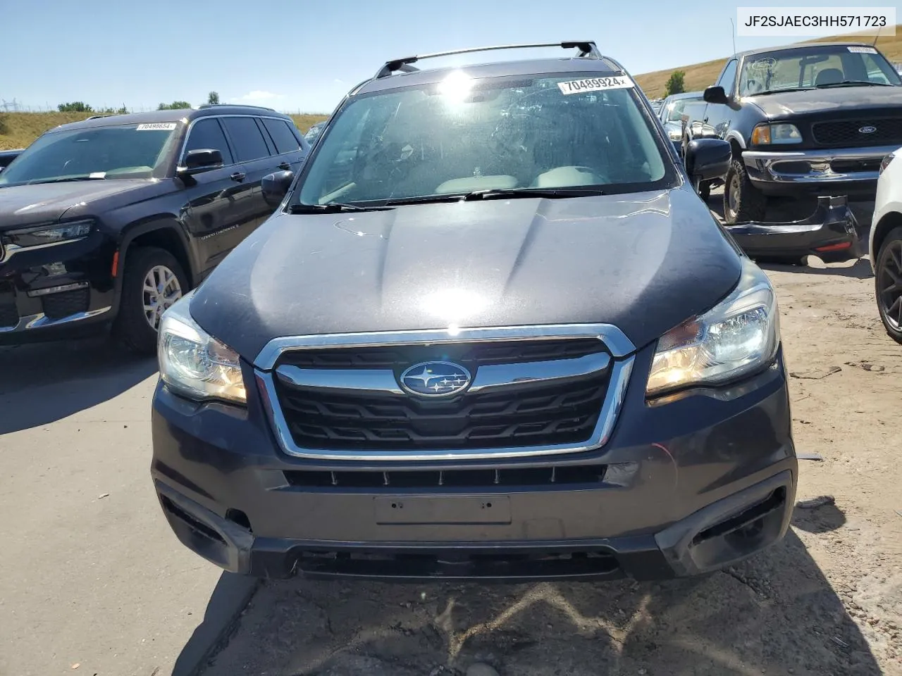 2017 Subaru Forester 2.5I Premium VIN: JF2SJAEC3HH571723 Lot: 70489924