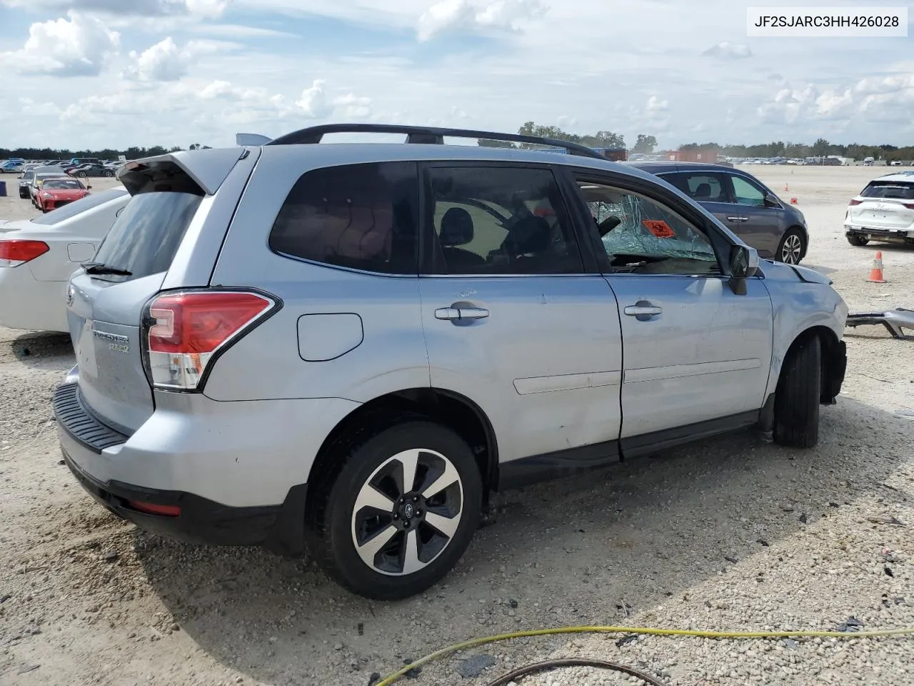 2017 Subaru Forester 2.5I Limited VIN: JF2SJARC3HH426028 Lot: 70712664