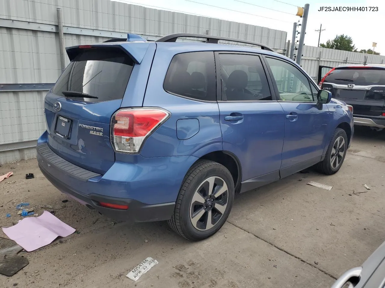 2017 Subaru Forester 2.5I Premium VIN: JF2SJAEC9HH401723 Lot: 71165644