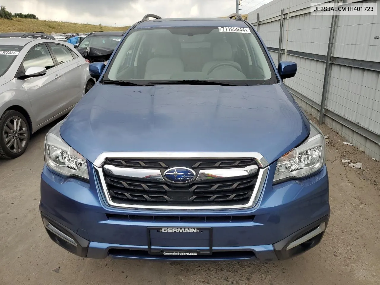 JF2SJAEC9HH401723 2017 Subaru Forester 2.5I Premium