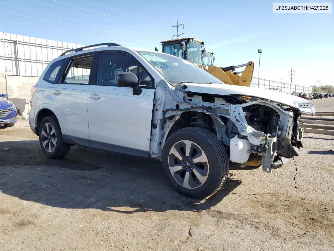 2017 Subaru Forester 2.5I VIN: JF2SJABC1HH429228 Lot: 71271584