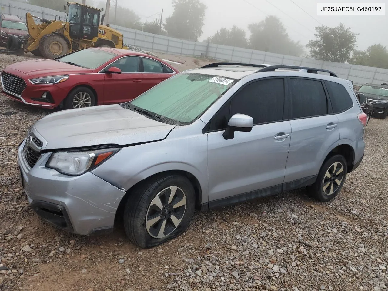 2017 Subaru Forester 2.5I Premium VIN: JF2SJAEC5HG460192 Lot: 71409814