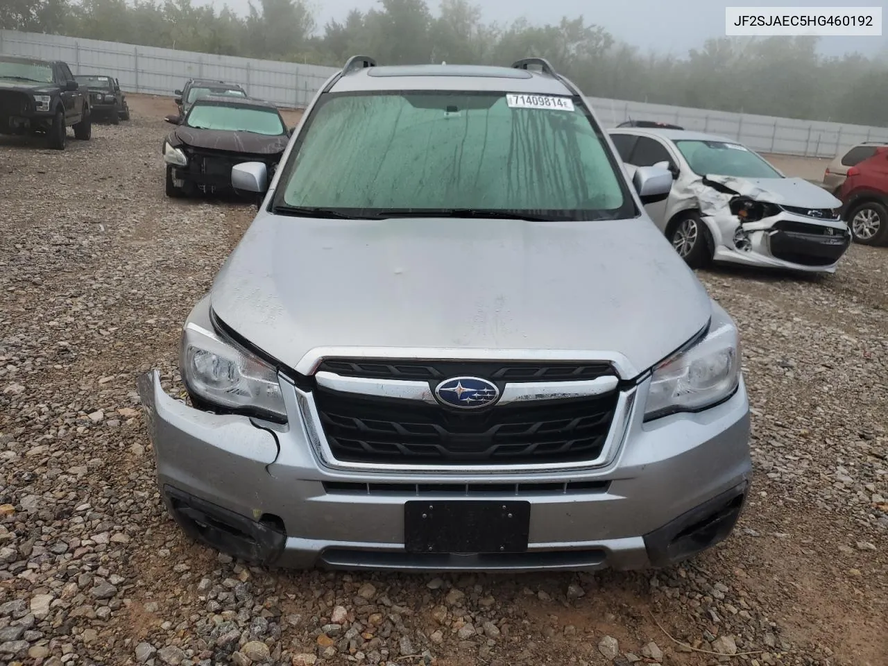 2017 Subaru Forester 2.5I Premium VIN: JF2SJAEC5HG460192 Lot: 71409814