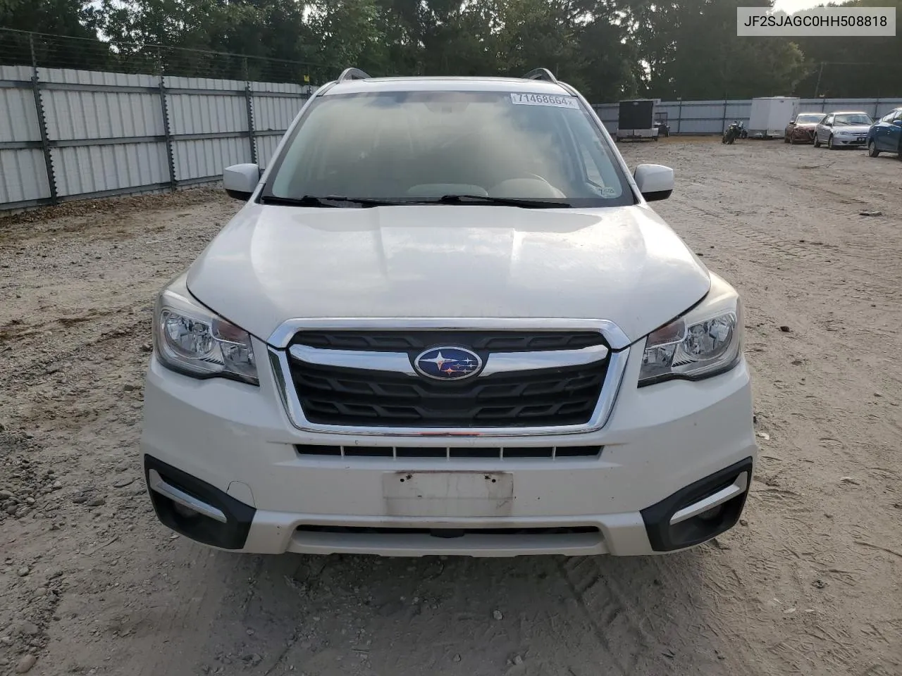 2017 Subaru Forester 2.5I Premium VIN: JF2SJAGC0HH508818 Lot: 71468664