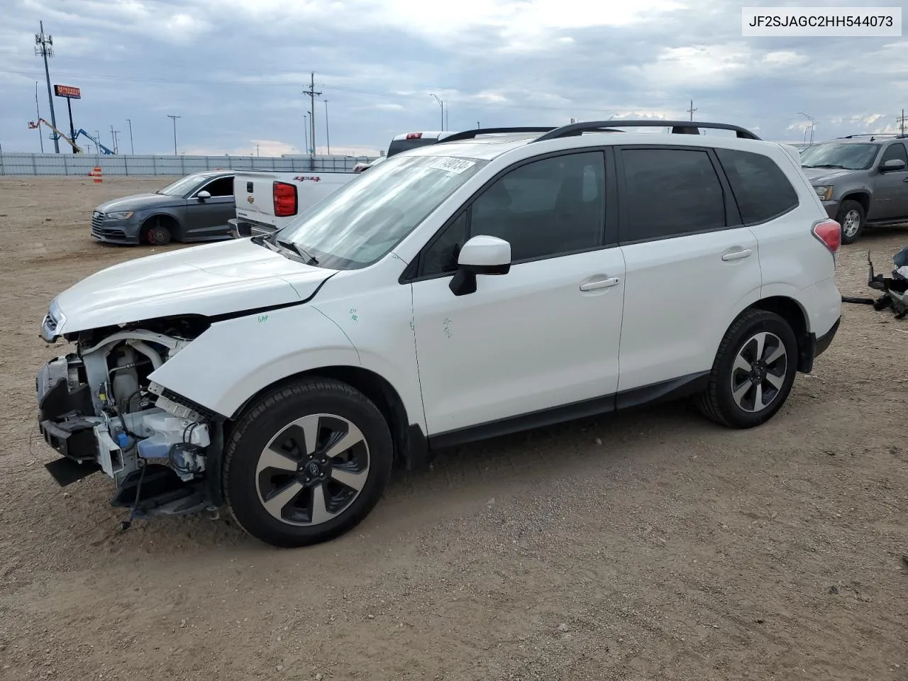 2017 Subaru Forester 2.5I Premium VIN: JF2SJAGC2HH544073 Lot: 71490134