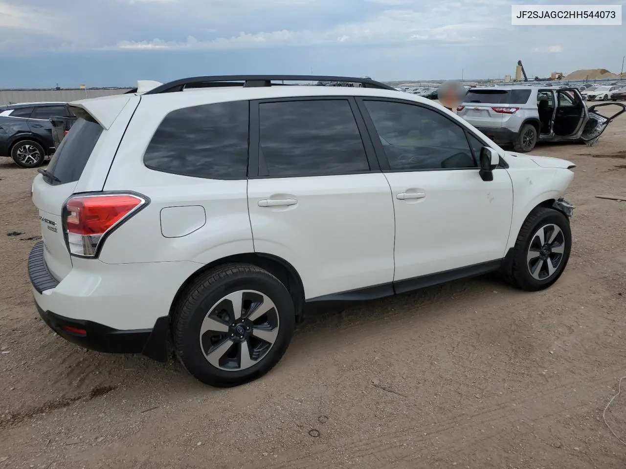 2017 Subaru Forester 2.5I Premium VIN: JF2SJAGC2HH544073 Lot: 71490134