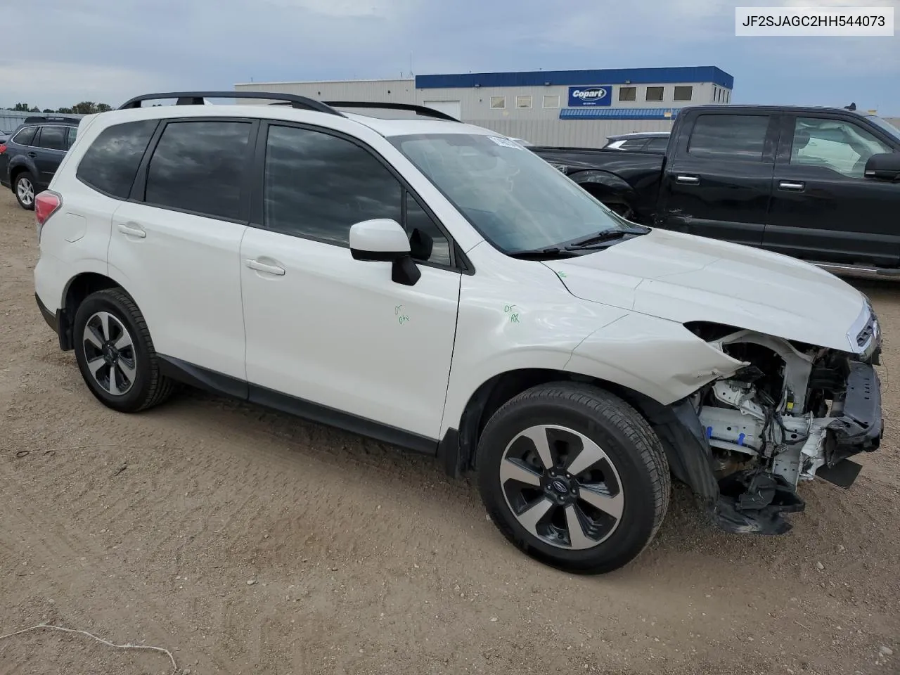 2017 Subaru Forester 2.5I Premium VIN: JF2SJAGC2HH544073 Lot: 71490134