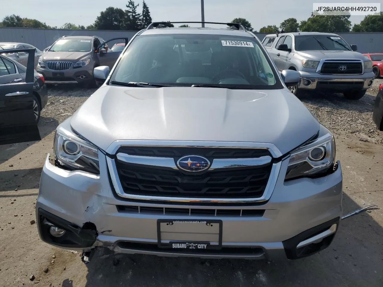 2017 Subaru Forester 2.5I Limited VIN: JF2SJARC4HH492720 Lot: 71530914