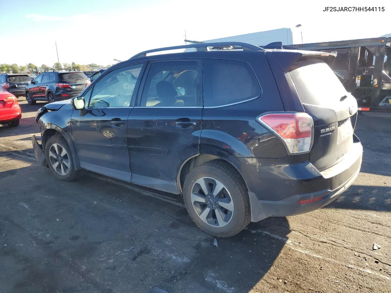 2017 Subaru Forester 2.5I Limited VIN: JF2SJARC7HH544115 Lot: 71753434