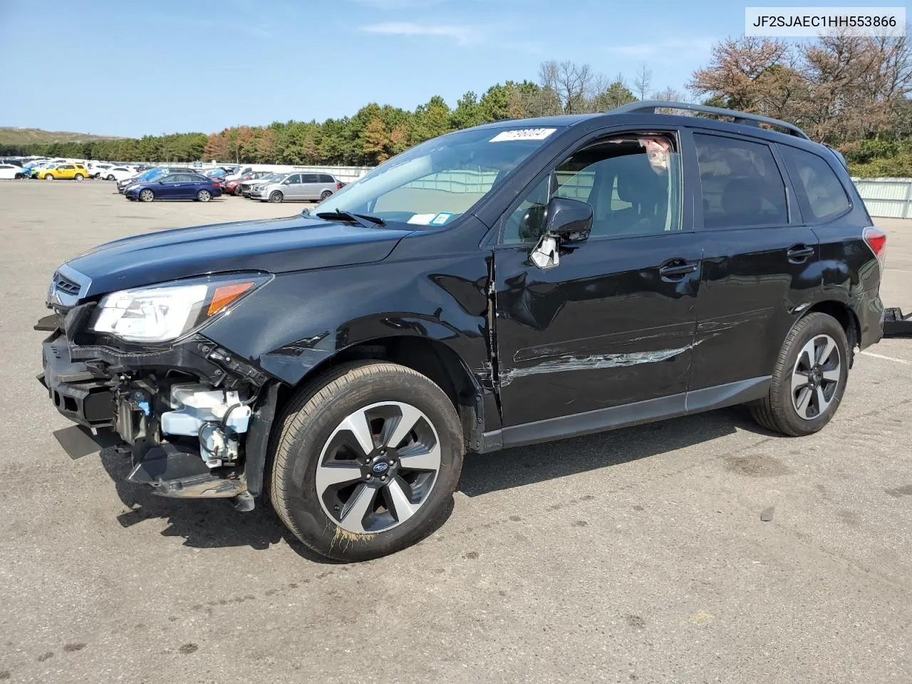 2017 Subaru Forester 2.5I Premium VIN: JF2SJAEC1HH553866 Lot: 71796004