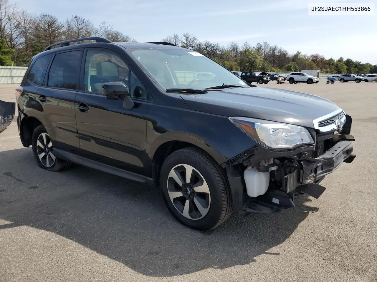 2017 Subaru Forester 2.5I Premium VIN: JF2SJAEC1HH553866 Lot: 71796004