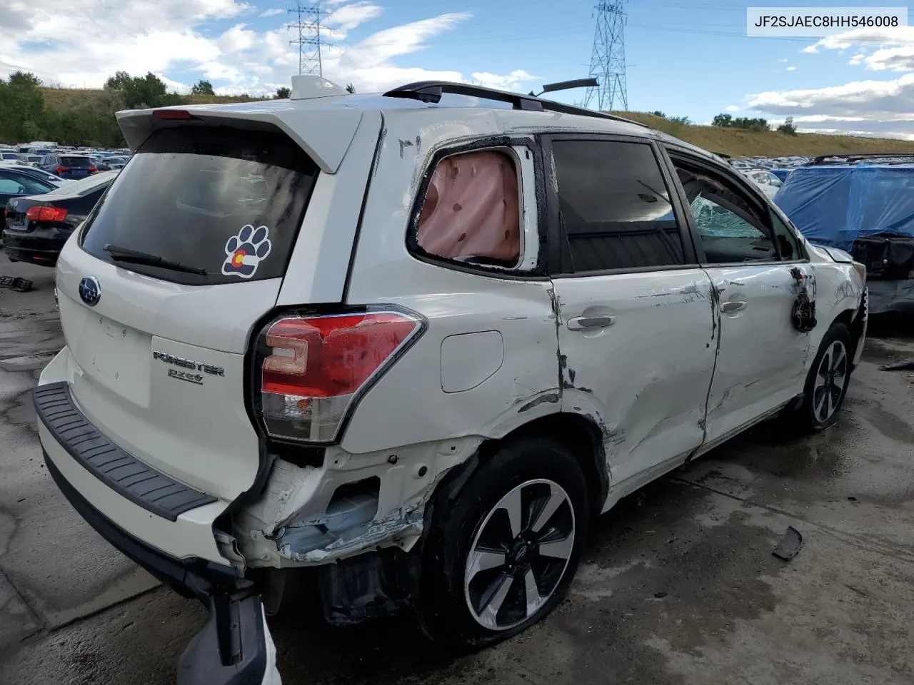 2017 Subaru Forester 2.5I Premium VIN: JF2SJAEC8HH546008 Lot: 72070894