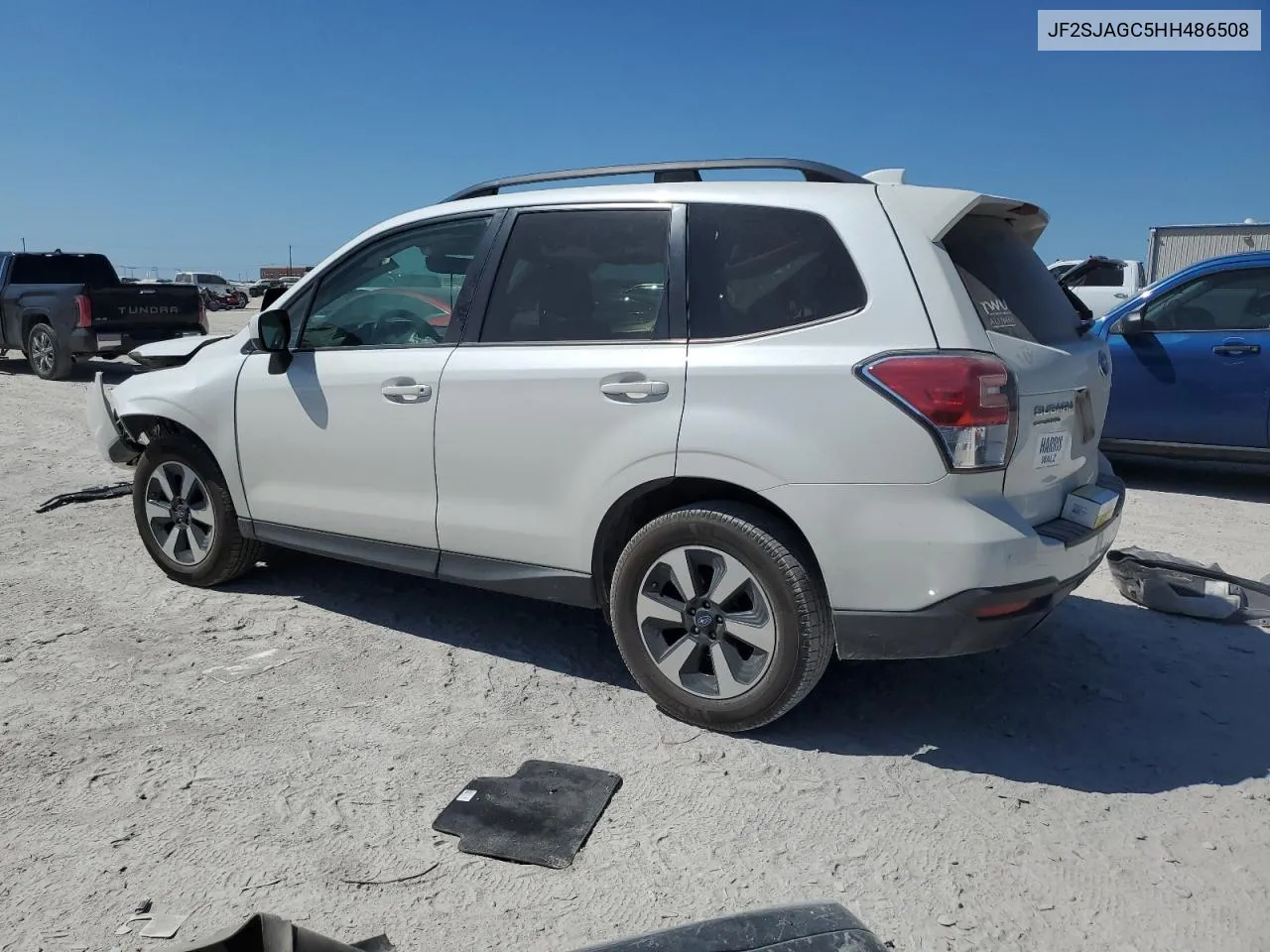 2017 Subaru Forester 2.5I Premium VIN: JF2SJAGC5HH486508 Lot: 72122424