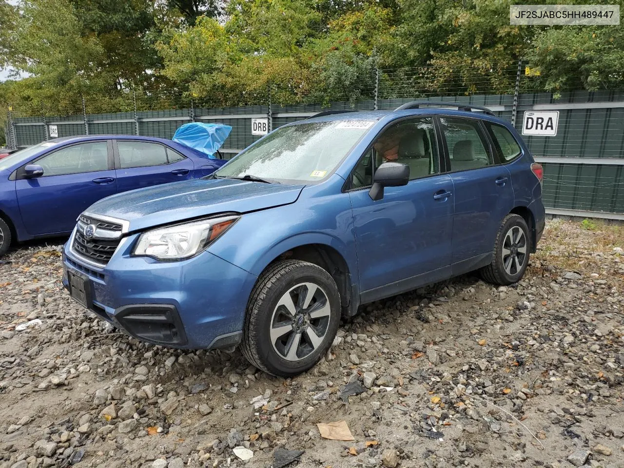 2017 Subaru Forester 2.5I VIN: JF2SJABC5HH489447 Lot: 72247284