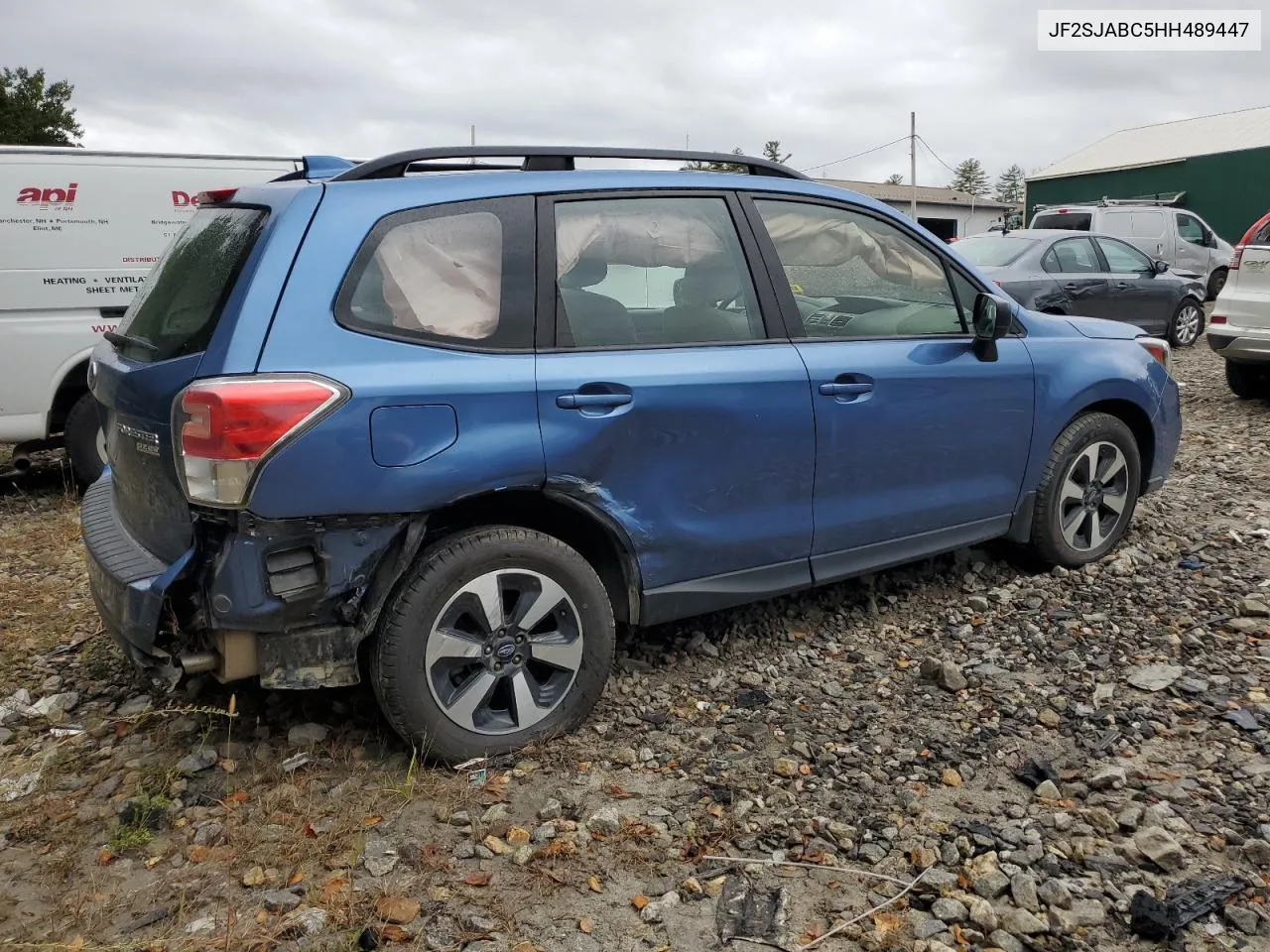 2017 Subaru Forester 2.5I VIN: JF2SJABC5HH489447 Lot: 72247284