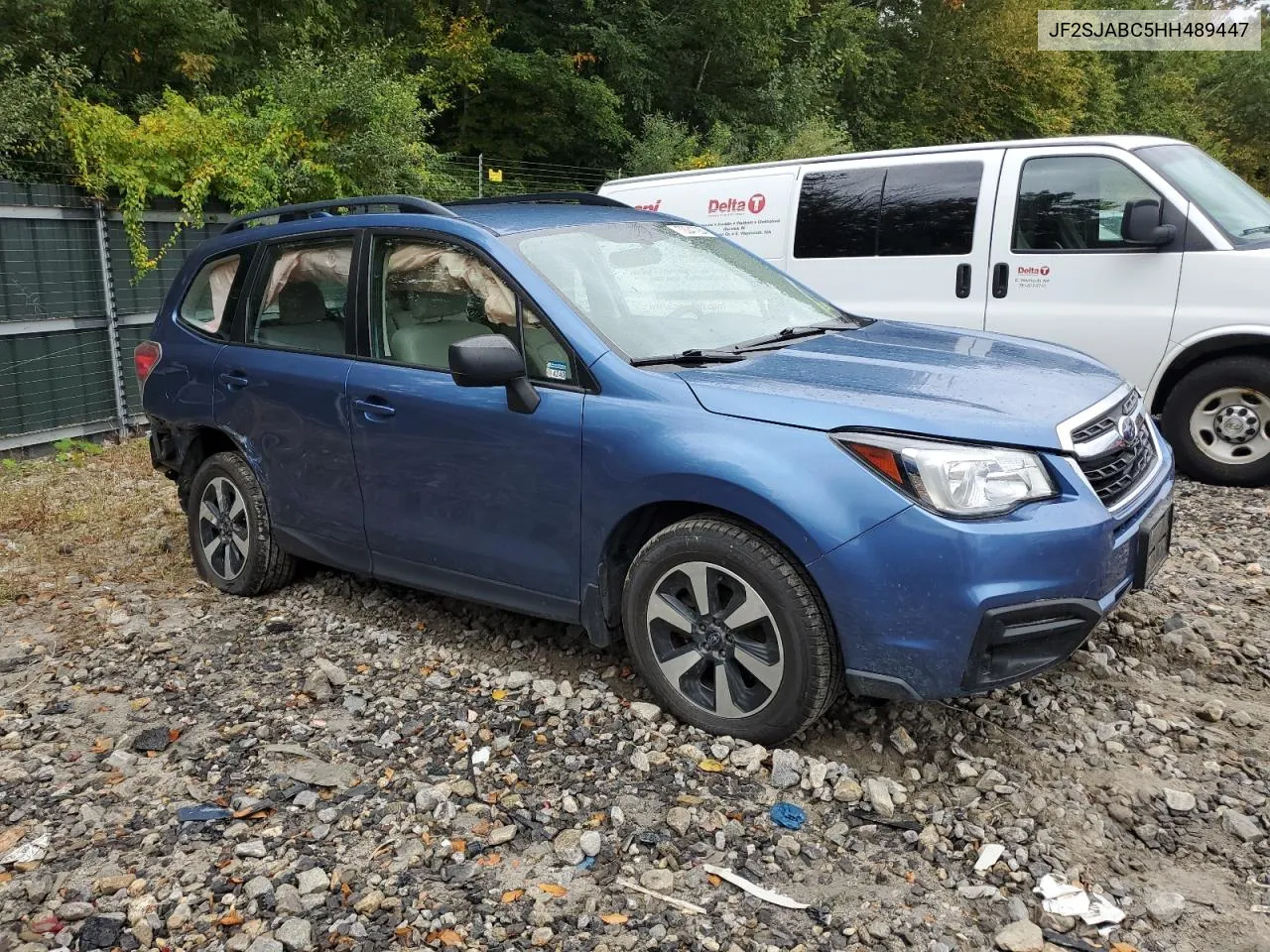 2017 Subaru Forester 2.5I VIN: JF2SJABC5HH489447 Lot: 72247284