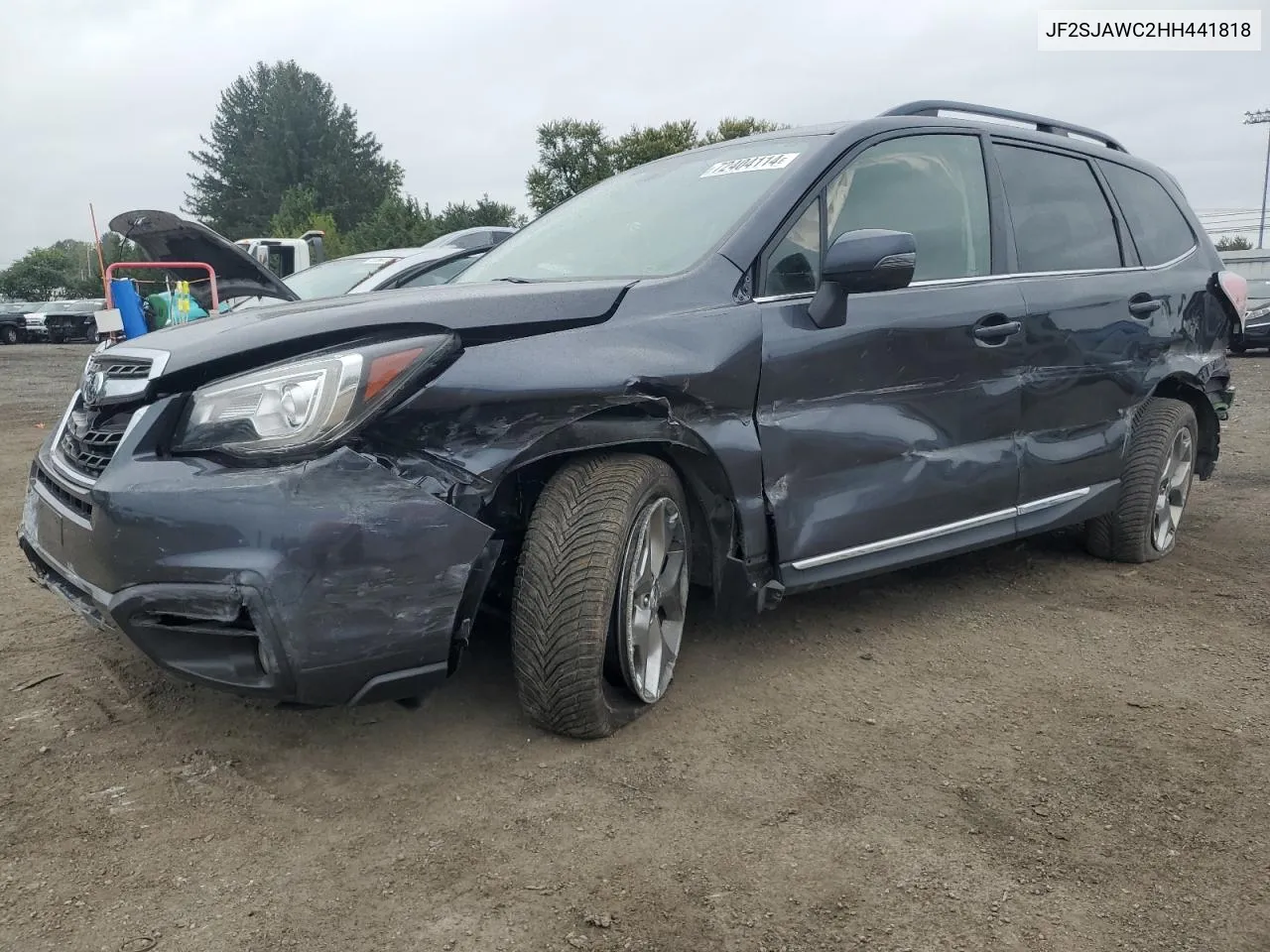 2017 Subaru Forester 2.5I Touring VIN: JF2SJAWC2HH441818 Lot: 72404114