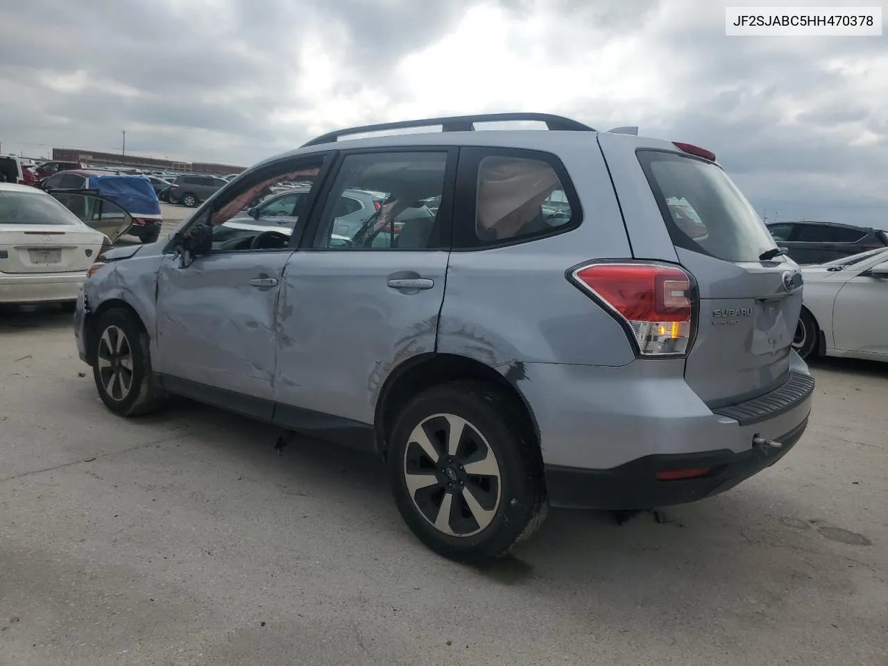 2017 Subaru Forester 2.5I VIN: JF2SJABC5HH470378 Lot: 72535664