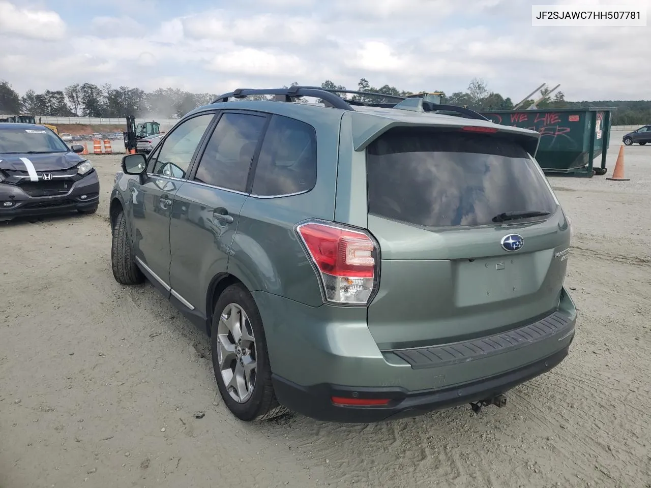 2017 Subaru Forester 2.5I Touring VIN: JF2SJAWC7HH507781 Lot: 72588204