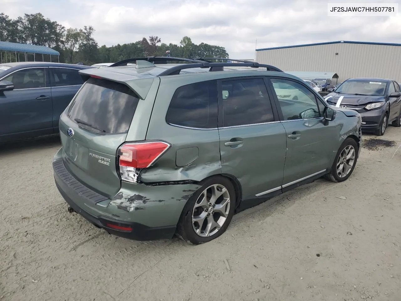 2017 Subaru Forester 2.5I Touring VIN: JF2SJAWC7HH507781 Lot: 72588204