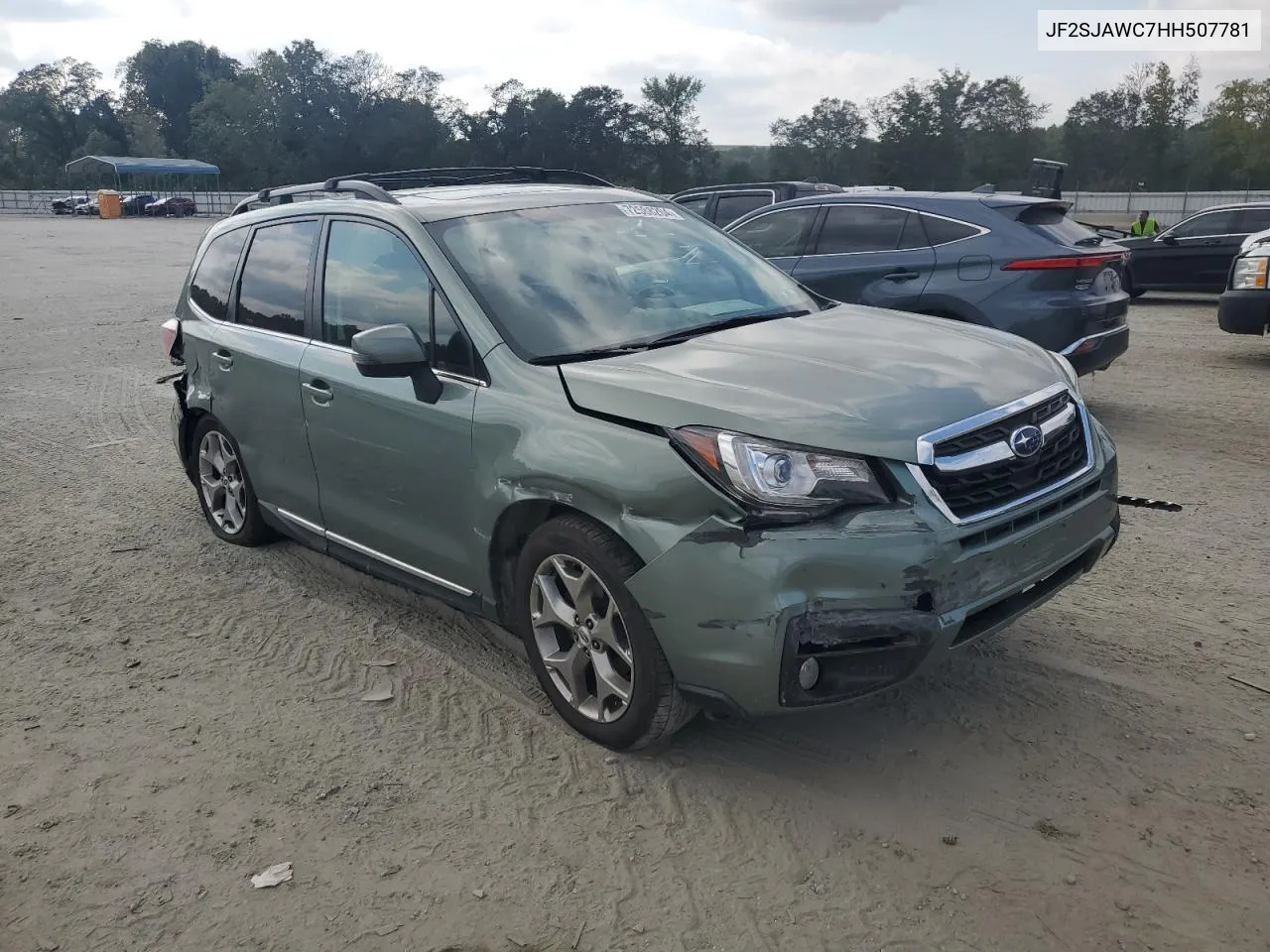 2017 Subaru Forester 2.5I Touring VIN: JF2SJAWC7HH507781 Lot: 72588204